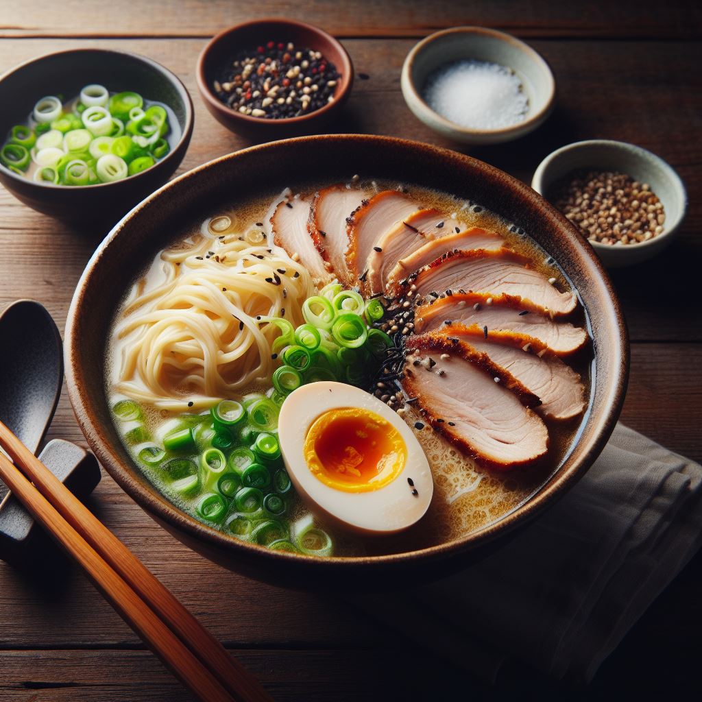 A delicious bowl of ramen